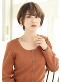 大人っぽくも可愛いショートボブ