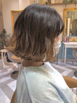 ロンドアベニール 北千住(Lond avenir) 20代.30代.40代の方必見☆ゆるふわボブ　西田大樹