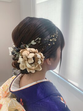 ミネヘアアンドメイク高知店 金箔ヘア