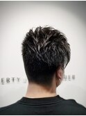 ツーブロック風アシメスタイル