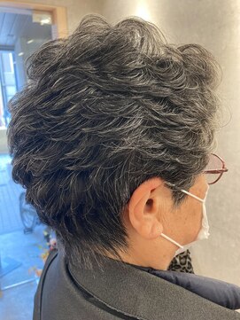 ボンドバイテトテ 三宮元町(BONDbytetote) 【BOND周のサロンスタイル】ミセスショートパーマ