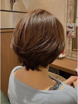ルームヘア 経堂店(Room hair) ボブ/グレージュ/大人女性/レイヤー/ショート[経堂]