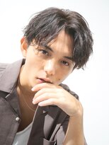 ゴールドシブヤ(GOALD SHIBUYA)&nbsp;ツイストスパイラル波打ちスパイラルセンターパート刈り上げ束感