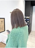 ブリーチ有り　グレージュ