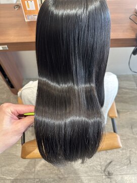 エイクス ヘア デザイン×美髪クリニック 千葉(AQs hair design) 髪質改善ストレート/髪質改善トリートメント【AQs松尾和樹】