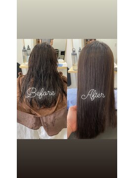 ザワン(The one) ストレート(縮毛矯正)