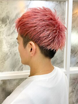 バブルス 上福岡店(BUBBLES) 刈り上げマッシュ×ツートンカラー