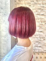 ヘアリゾートガーデンカルム(Hair Resort Garden CALM)&nbsp;大人愛されボブ×カシスピンク