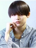 縮毛矯正ストレートパーマ刈り上げマッシュ韓国風メンズカット