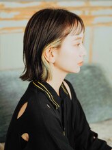 第８位【STROKE伊勢崎】カット+インナーorイヤリングカラー ￥17980〔伊勢崎/伊勢崎駅/伊勢崎市宮子町〕