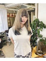 チェレ ロッソ 金剛店(Chere rosso)&nbsp;レイヤーロングヘア／エンドカラー/ハイトーン