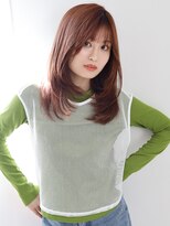 テトテ 六甲道(tetote)&nbsp;【tetote六甲道 柳】ニュアンスカラー/ レイヤーロング