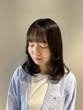 ブランカヘアー 刈谷(BLANCA HAIR) ミディアムレイヤー
