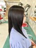 【ツヤ髪】カット+プレミアム美髪ストレート＋トリートメント＋ホームケア