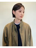 うぶ毛バング×ボブ