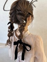 リンク(Link)&nbsp;ツインアレンジ/編みおろし/ツインテール/ツイン編みおろし