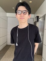 men's/スパイキーショートメンズショートパーマビジネスヘア