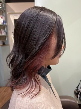 クレア 能見台(CREA) インナーカラー/ワインレッド