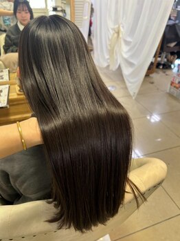 エミュ 中央駅店(eMu)の写真/【髪質改善プレミークトリートメント¥6600！】誰もが憧れるうるツヤ髪で可愛いを手に入れる★