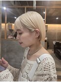 【ブロンドボブ】