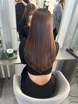 キング 心斎橋店(K!ng) 縮毛矯正髪質改善レイヤーカットトリートメント心斎橋美容室