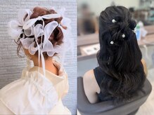 結婚式や二次会、推し活や体育祭まで…幅広い素敵なヘアセットをお任せください！