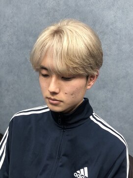 クレオ 福大通り店(CREO) マッシュ×ホワイトベージュ