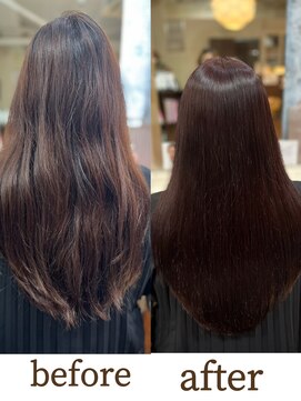 ウィル ボッサ 御茶ノ水 神保町(WILL bossa) 【美髪整形】異次元の最新髪質改善☆髪質改善カラー