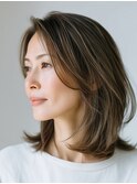 40代からの美容室「bifino Rilune」ヘアカタログ