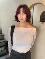 タルト(TARTE)&nbsp;ガーネットレッド/ボブパーマ