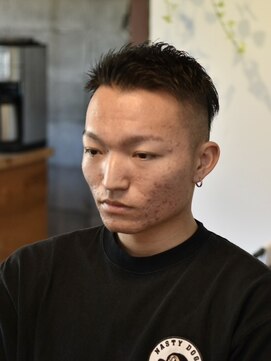 リム メンズヘア(LIM men's hair) 束感フェードジェットモヒカン【メンズカット/倉敷/中島】