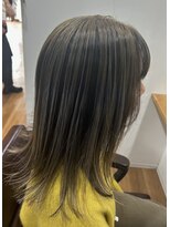 フラワー 西明石(flower) 伸ばしかけ外ハネ