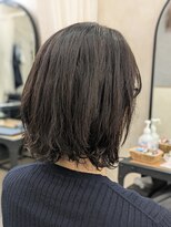 ルリアン 元住吉店(Le'lien) 脱縮毛矯正 クセを活かしたボブレイヤー