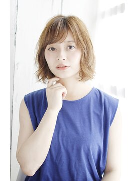 シュシュット(chouchoute) 大人ガーリーミディアムレイヤー似合わせカットダークアッシュ20