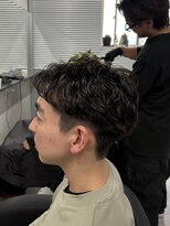 ガオプロデュースバイレボ(gao produced by revo)&nbsp;アクティブショート/無造作パーマ/短髪パーマ/刈り上げ/ショート