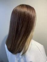 エイム ヘア リンク 長津田店(eim hair rink)&nbsp;セミロング/インナーカラー/ベージュ/髪質改善トリートメント