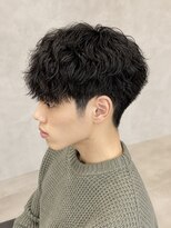 ORIGIN大須/上前津/パーマ/ハイトーン/メンズ特化【オリジン】【6/5 NEW OPEN(予定)】&nbsp;波巻きシャドウ