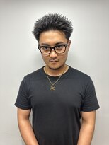 ブラック(BLACK)&nbsp;スパイキーショート／スキンフェード