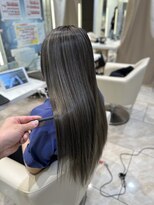 ケンジ 平塚 アネッタ(KENJE annetta) 艶髪ストレート 髪質改善カラー 髪質改善トリートメント
