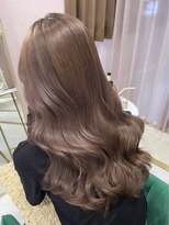 ラヴィ(Lavie)&nbsp;ハイライトカラーミルクティーベージュケアブリーチダブルカラー