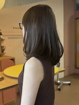 マルソー&nbsp;岡山ミディアム髪質改善カラートリートメント顔周りレイヤー