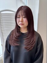 【全席完全個室サロン】ef lien西大寺 × 髪質改善ミルボンAujua認定サロン&nbsp;奈良で叶う　似合わせレイヤースタイル×肌見え抜群カラー