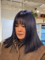 リンサロン(RIN salon)&nbsp;透明感ブルーラベンダー／ミディアム