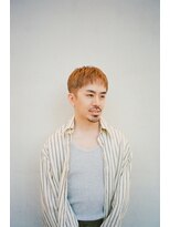 ニカ 溝の口(NICA)&nbsp;メンズカット/メンズショート/ベージュ/ブリーチ/溝の口