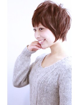 クールドセリエ 新宿南口店(Coeur de cellier) 似合わせ小顔カットでナチュラル爽やかショート （北澤）