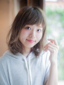 マンス ルージュ 博多マルイ店 ☆ふわふわ大人可愛いアッシュミディ☆【博多駅】