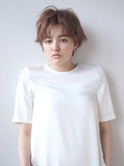 【K-two青山】アンニュイな雰囲気の大人センシュアルショート