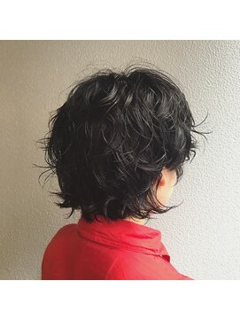 ザ デイ(THE DAY) 黒髮パーマ