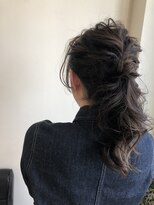 ヘア スペース メロウ(hair_mellow)&nbsp;パーティーヘア　ローポニー