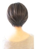 黒髪でも可愛く決まるコンパクトショート３０代４０代５０代人気